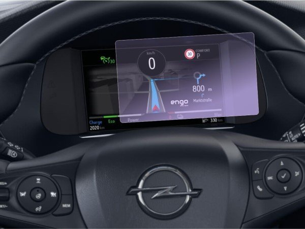 Opel Corsa Ultimate Dijital Gösterge Paneli ekran koruyucu 
